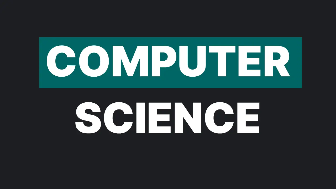 Computer Science Banner